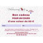 Carte cadeau 80 €