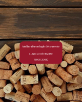 Atelier d'oenologie découverte